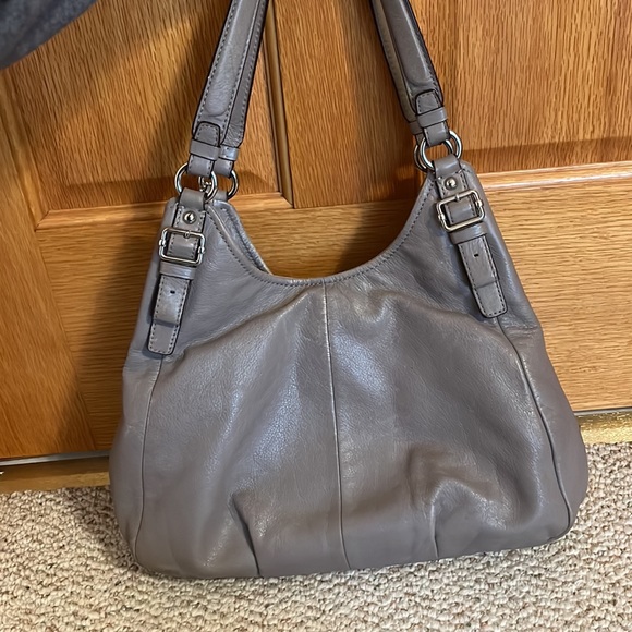 Coach purse grey used - Picture 3 of 6